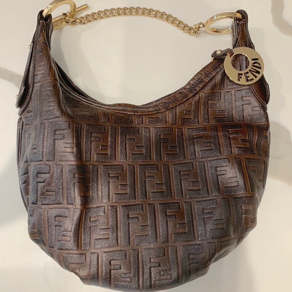 Fendi bag gold chain